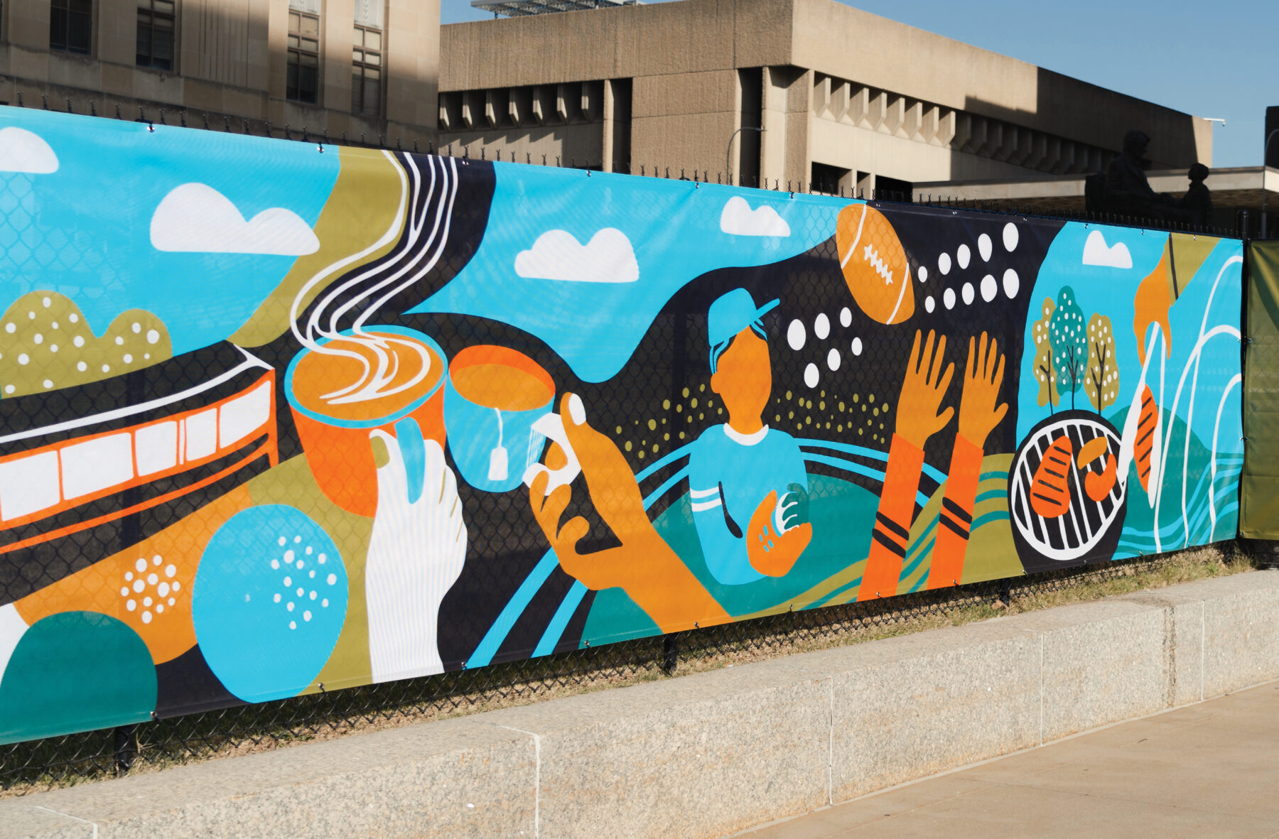 Kansas City, Missouri – City Hall Fence Wrap